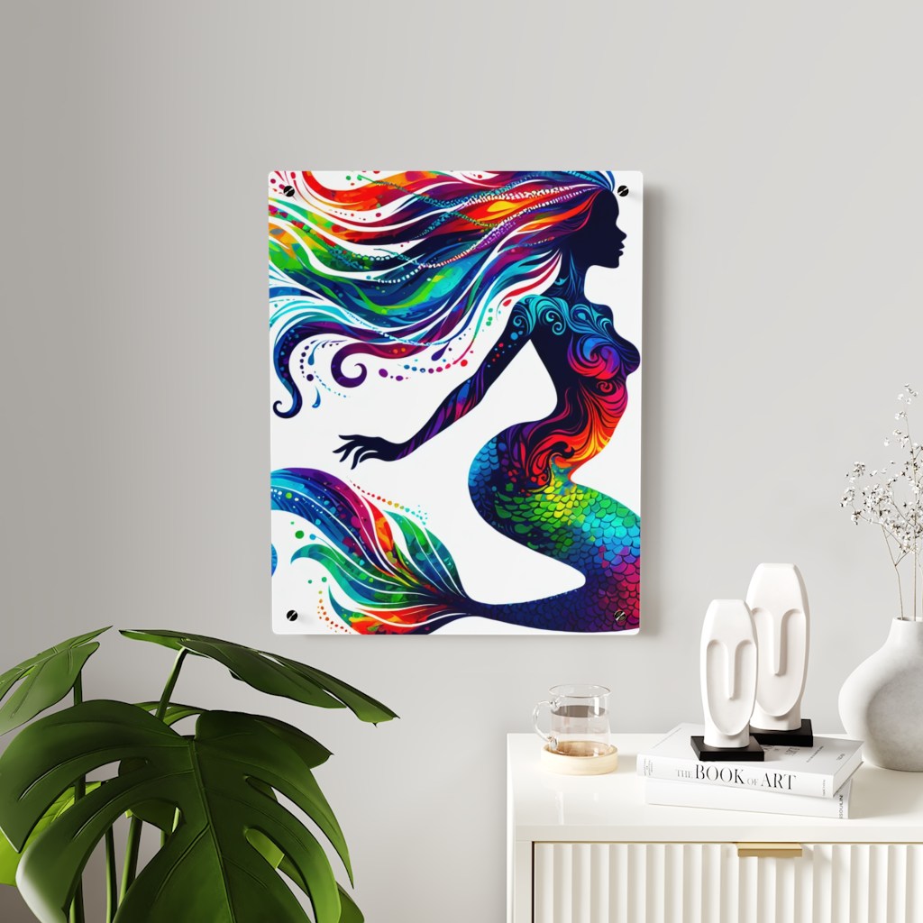 Dive into Decor: Enchanting Aqua Starlight and the Art of Mystical Mermaid Wall Panels Part&nbsp;1