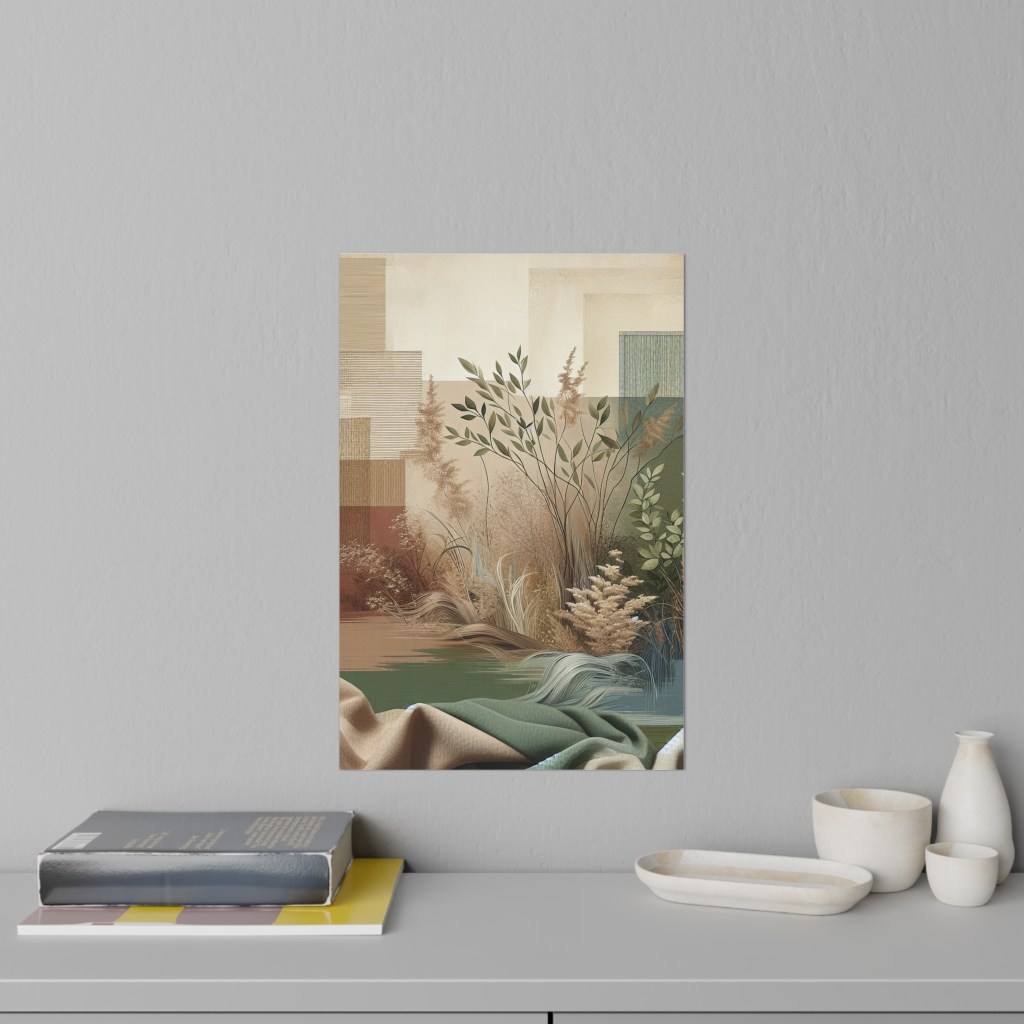 Three Diamonds Designs Presents Sage Moonflower WALL&nbsp;DECAL