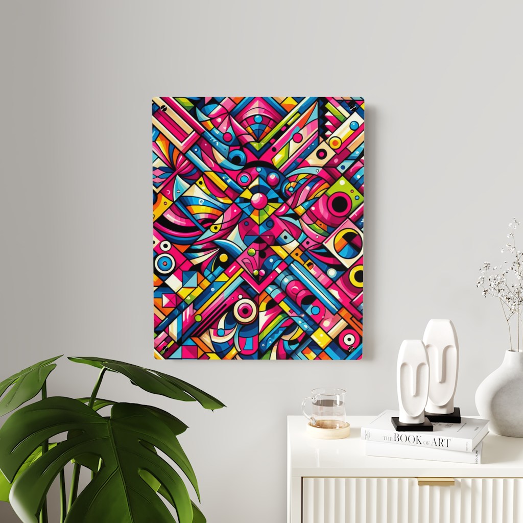 ETERNAL WHISPER OF AZURE DAWN – Street Art Flowers CANVAS.  Get ready to fall in love in 3 2&nbsp;1