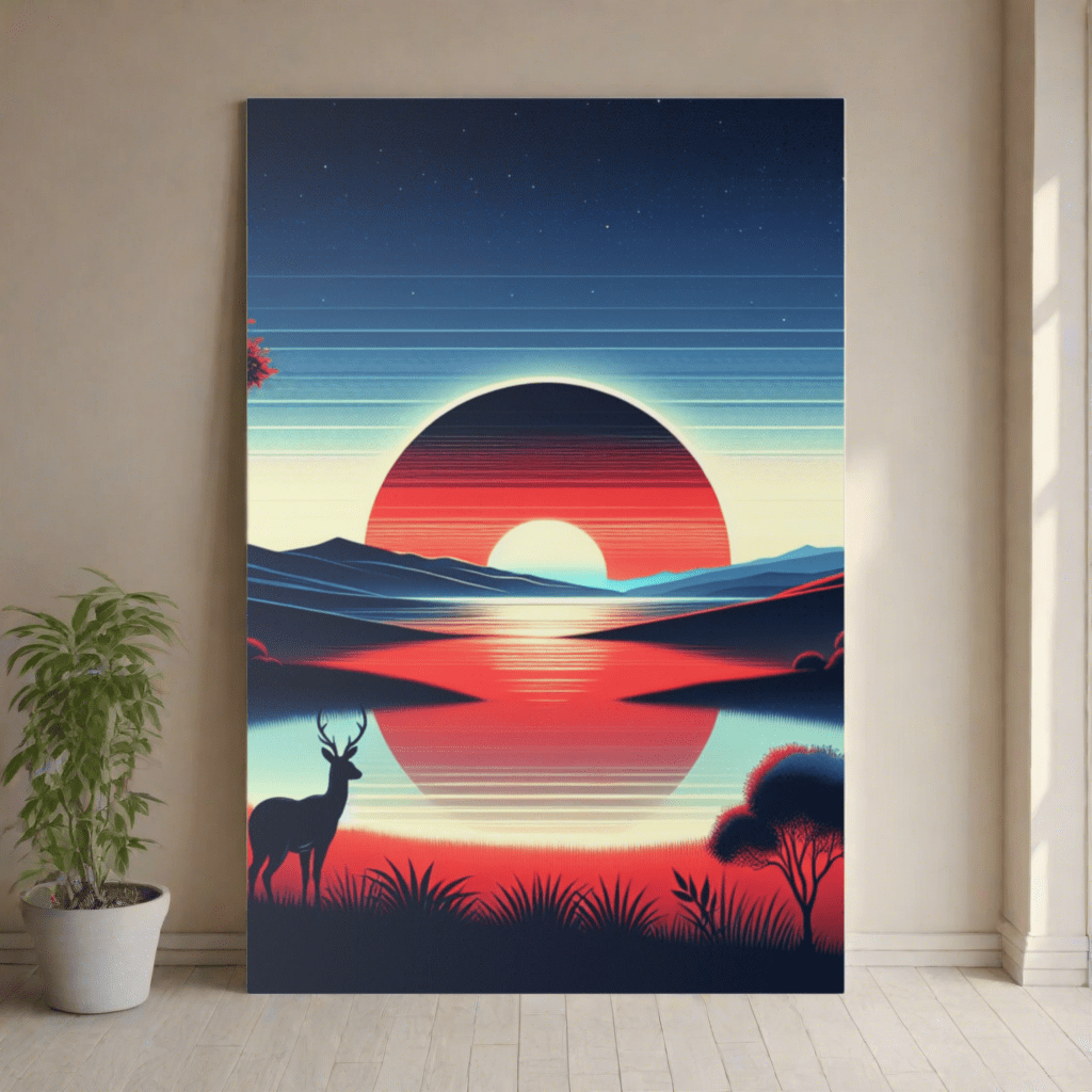 Beatrice “Bee” Eleanor Hastings – Modern Digital CANVAS ART by Three Diamond Designs&nbsp;Shop